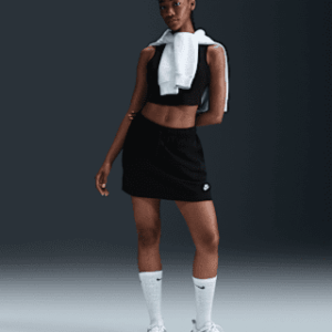 nike sportswear club fleece Женская юбка со средней посадкой