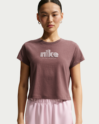nike sportswear club Женская футболка с коротким рукавом nike sportswear club Женская футболка с коротким рукавом