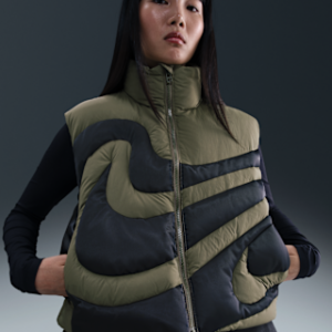 nike sportswear swoosh series Женский пуховик оверсайз