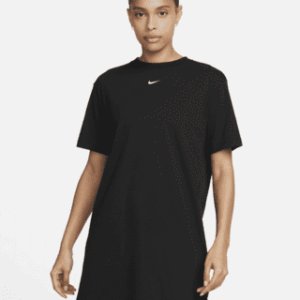 Home nike sportswear chill knit Женское платье футболка оверсайз
