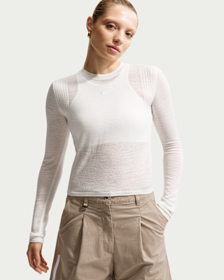 nike sportswear airreverent Женский топ с длинными рукавами nike sportswear airreverent Женский топ с длинными рукавами