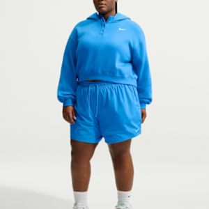 nike sportswear classic wovens Женские шорты со средней посадкой (5 дюймов) (большие размеры)