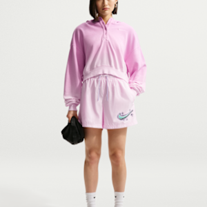 Витрина nike sportswear essentials Женские тканые шорты со средней посадкой