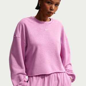 nike sportswear chill terry Женский свободный свитшот из френч терри с круглым вырезом