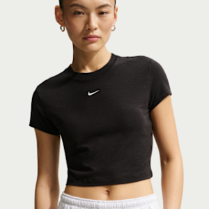 nike sportswear chill knit Женская укороченная футболка