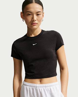 nike sportswear chill knit Женская укороченная футболка nike sportswear chill knit Женская укороченная футболка