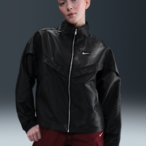 Home nike sportswear windrunner Женская блестящая куртка