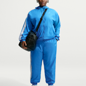 nike sportswear classic wovens Женские свободные джоггеры средней посадки с защитой от ультрафиолета (большие размеры)