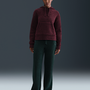 Home nike sportswear phoenix cozy bouclé Женские узкие трикотажные брюки
