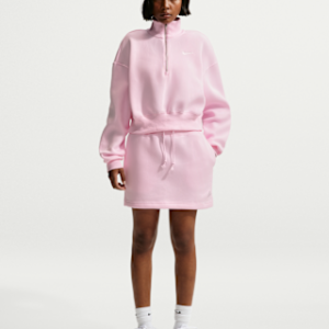 Home nike sportswear phoenix fleece Женская узкая мини юбка с высокой талией