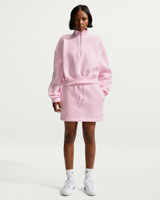 nike sportswear phoenix fleece Женская узкая мини юбка с высокой талией nike sportswear phoenix fleece Женская узкая мини юбка с высокой талией