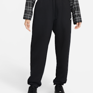 nike sportswear phoenix fleece Женские спортивные штаны оверсайз с завышенной талией