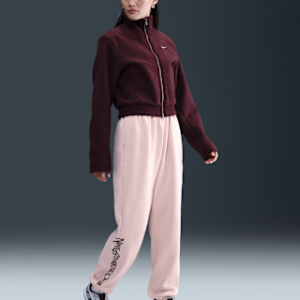 nike sportswear phoenix fleece Женские брюки оверсайз с завышенной талией