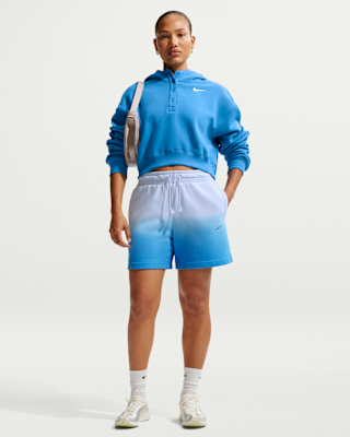 nike sportswear phoenix fleece Женские шорты со средней посадкой nike sportswear phoenix fleece Женские шорты со средней посадкой