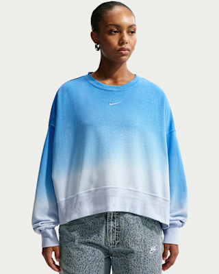 nike sportswear phoenix fleece Женский свитшот оверсайз с круглым вырезом nike sportswear phoenix fleece Женский свитшот оверсайз с круглым вырезом