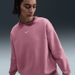 nike sportswear phoenix fleece Женский свитшот оверсайз с круглым вырезом