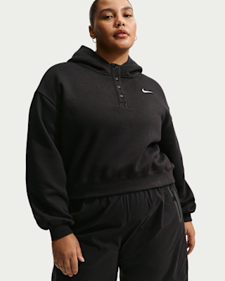 nike sportswear phoenix fleece Женская укороченная толстовка на пуговицах большого размера (большие размеры) nike sportswear phoenix fleece Женская укороченная толстовка на пуговицах большого размера (большие размеры)