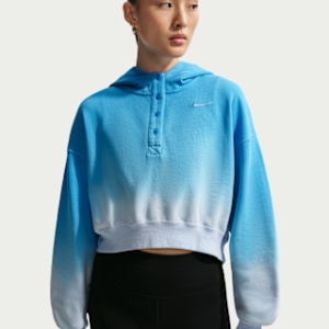 Витрина nike sportswear phoenix fleece Женская худи оверсайз на пуговицах на пуговицах