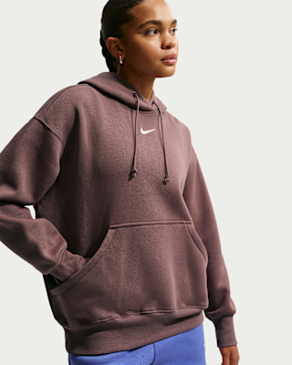 nike sportswear phoenix fleece Женский пуловер с капюшоном оверсайз nike sportswear phoenix fleece Женский пуловер с капюшоном оверсайз