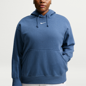 Витрина nike sportswear phoenix fleece Женский пуловер с капюшоном оверсайз (большие размеры)
