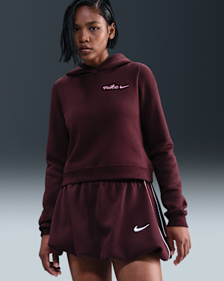 nike sportswear phoenix fleece Женская укороченная толстовка с капюшоном nike sportswear phoenix fleece Женская укороченная толстовка с капюшоном