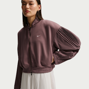 Home nike sportswear Женская куртка с плиссированными рукавами