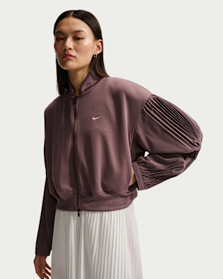 nike sportswear Женская куртка с плиссированными рукавами nike sportswear Женская куртка с плиссированными рукавами