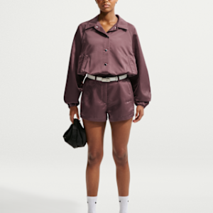 Витрина nike sportswear Женские атласные шорты с завышенной талией