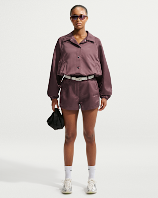 nike sportswear Женские атласные шорты с завышенной талией nike sportswear Женские атласные шорты с завышенной талией