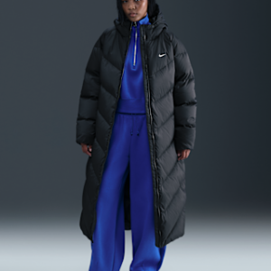 nike sportswear windpuffer Женская свободная пуховая парка с капюшоном storm fit