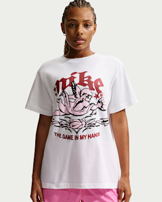nike sportswear Женская футболка с короткими рукавами и круглым вырезом nike sportswear Женская футболка с короткими рукавами и круглым вырезом