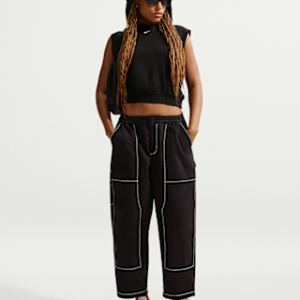 nike sportswear Женские свободные плотницкие брюки с низкой посадкой