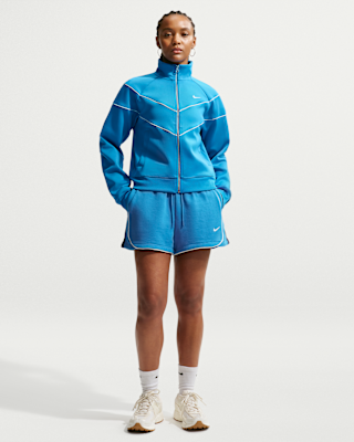 nike sportswear Женские свободные флисовые шорты со средней посадкой высотой 3 дюйма nike sportswear Женские свободные флисовые шорты со средней посадкой высотой 3 дюйма