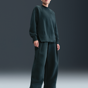 nike sportswear tech fleece Женские плиссированные брюки с высокой талией