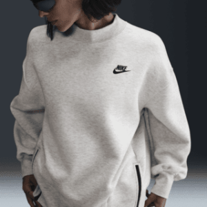 nike sportswear tech fleece Женский свитшот оверсайз с круглым вырезом
