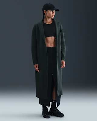 nike sportswear tech fleece Женская куртка дастер оверсайз nike sportswear tech fleece Женская куртка дастер оверсайз