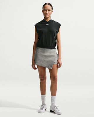 nike sportswear tech fleece Женская юбка со средней посадкой nike sportswear tech fleece Женская юбка со средней посадкой