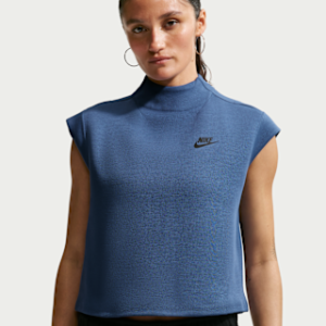 nike sportswear tech fleece Женский топ с короткими рукавами