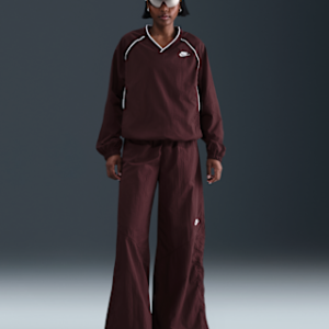 Home nike sportswear Женские широкие тканые брюки