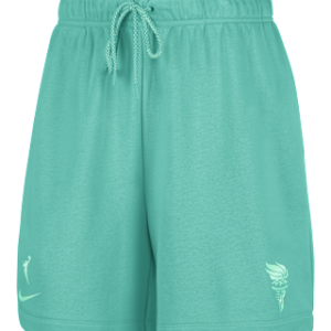 new york liberty Женские флисовые шорты nike wnba 6 дюймов