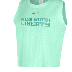 new york liberty Женская сетчатая майка nike wnba