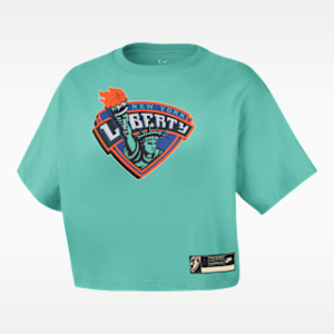 Витрина new york liberty court origins Женская футболка nike wnba