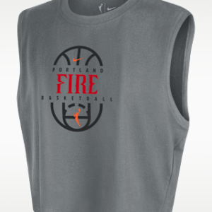 Витрина portland fire Женская укороченная футболка без рукавов nike wnba