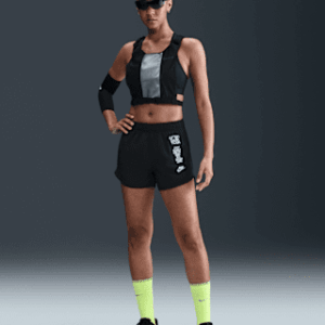 nike tempo Женские шорты для бега dri fit со средней посадкой и короткой подкладкой