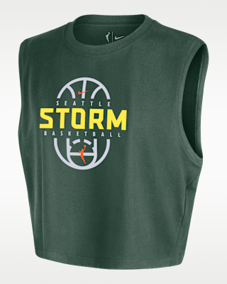 seattle storm Женская укороченная футболка без рукавов nike wnba authentic seattle storm Женская укороченная футболка без рукавов nike wnba authentic