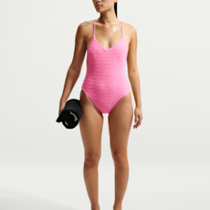 nike swim Женский цельный комбинезон из махровой ткани с y образной спинкой