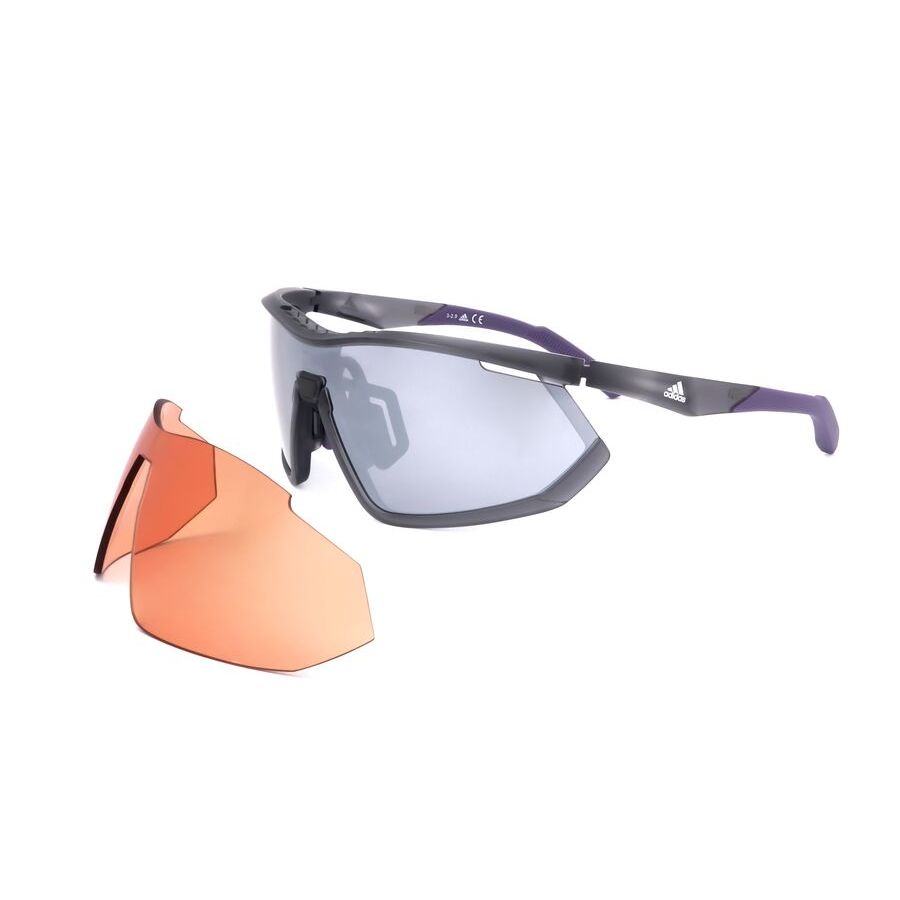 adidas ladies grey sport sunglasses sp0002 01g 3 adidas ladies grey sport sunglasses sp0002 01g 3