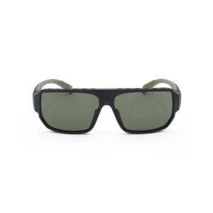adidas men's black rectangular sunglasses sp0038 21z 1