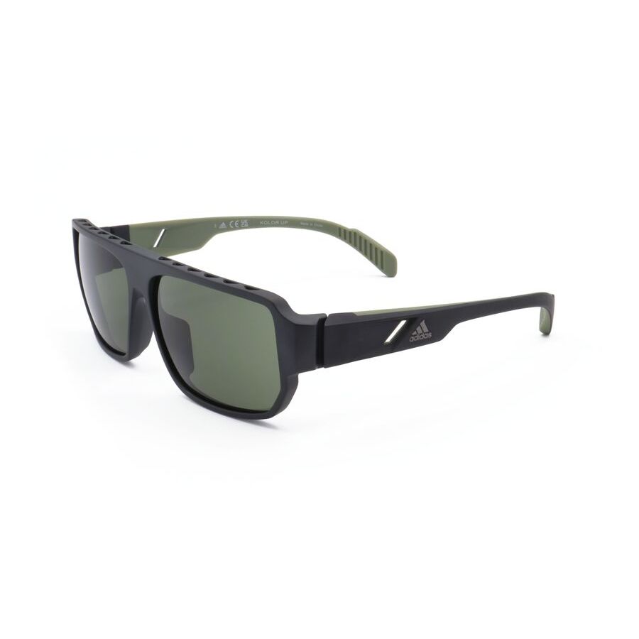 adidas men's black rectangular sunglasses sp0038 21z 1 adidas men's black rectangular sunglasses sp0038 21z 1