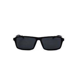 adidas men's black rectangular sunglasses sp0049 02s 1